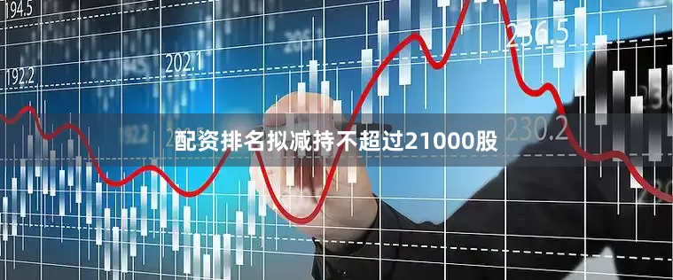 配资排名拟减持不超过21000股